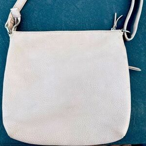 #Pink #Relic by #Fossil leather crossbody bag with multiple pockets and zippers